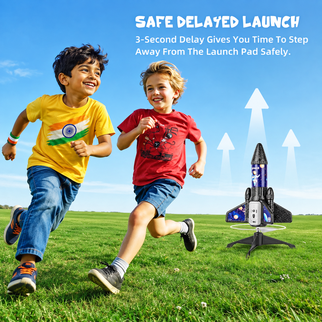Electric Rocket Launcher for Kids