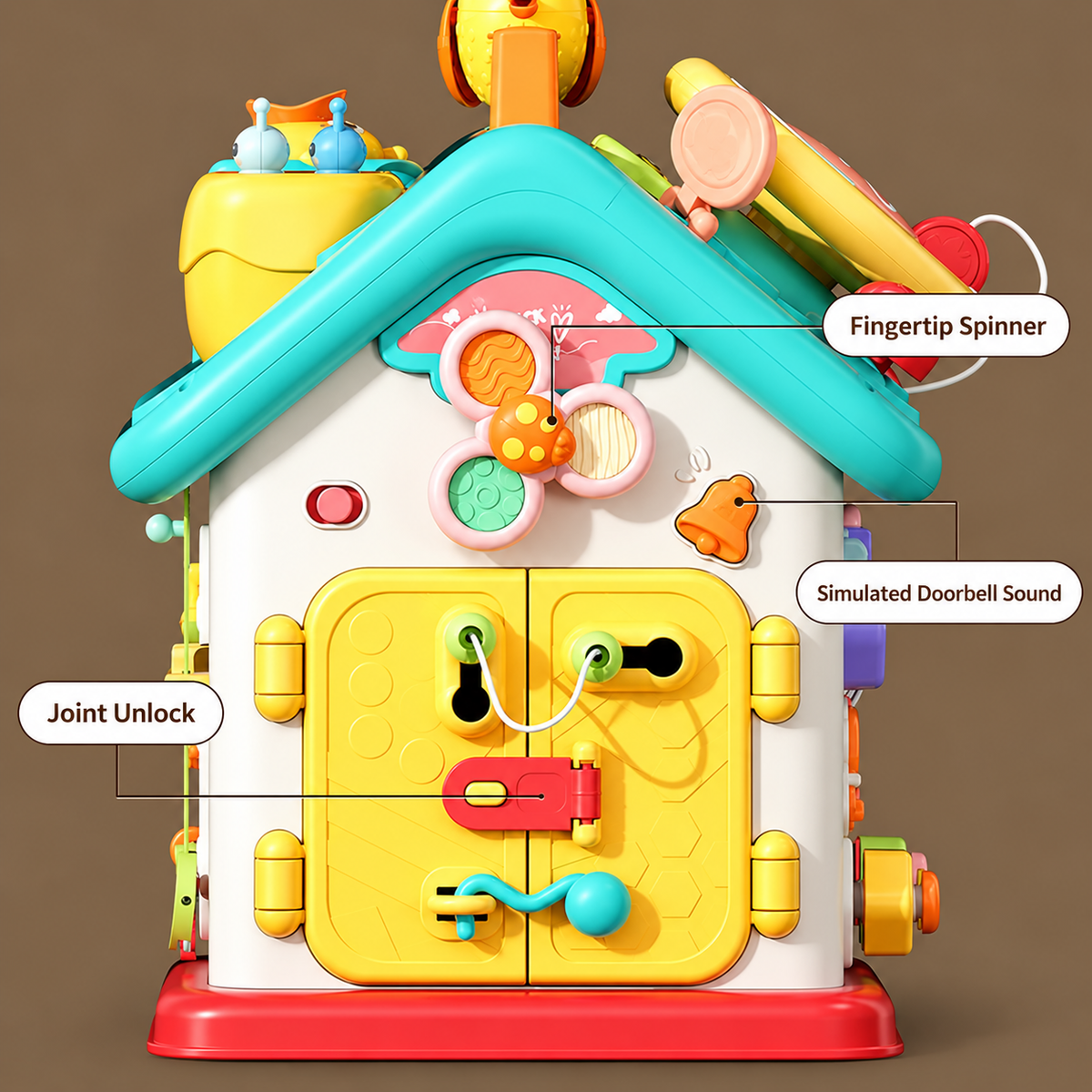 Portable Multifunctional Learning & Development Toy