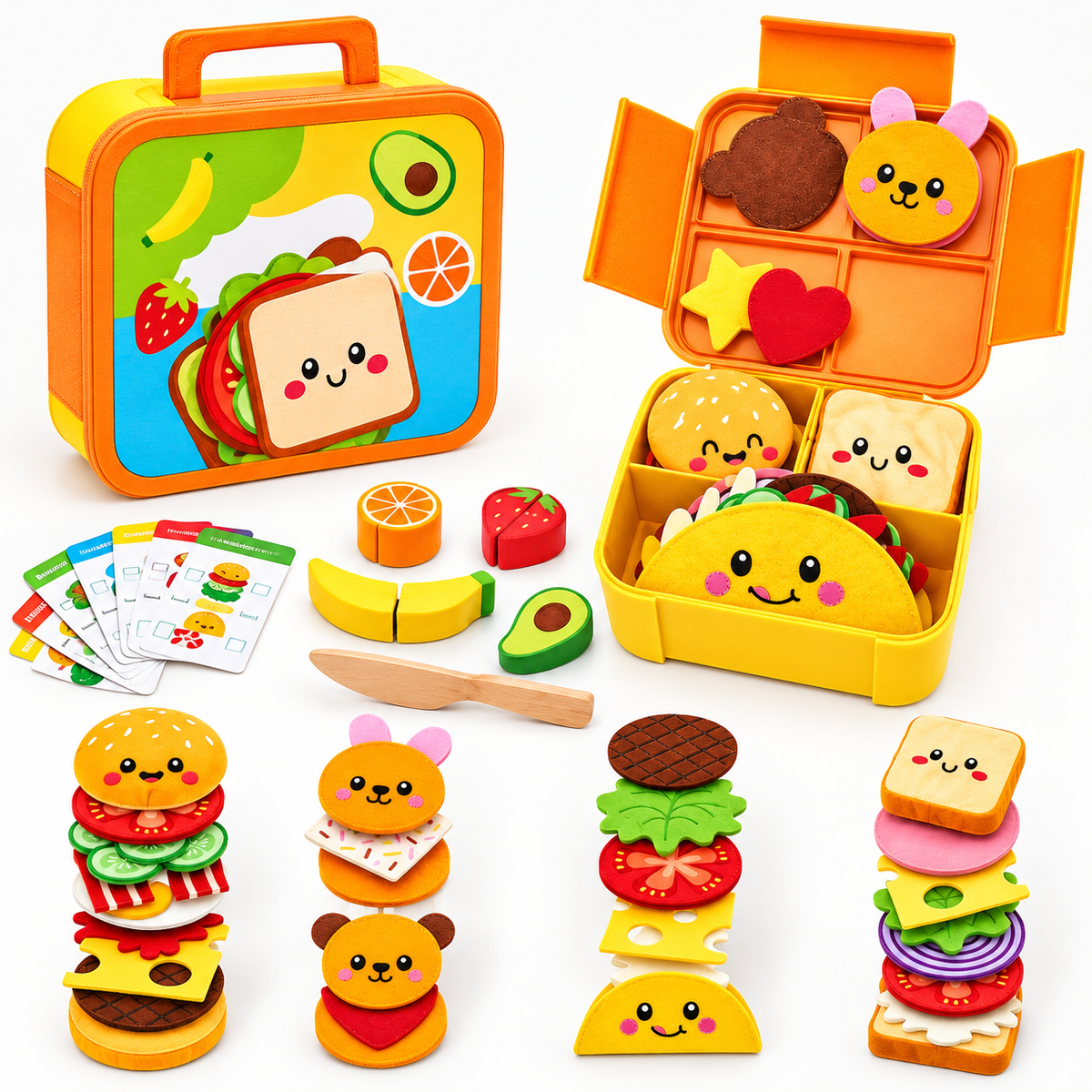 Mini Chef Lunchbox Food Set