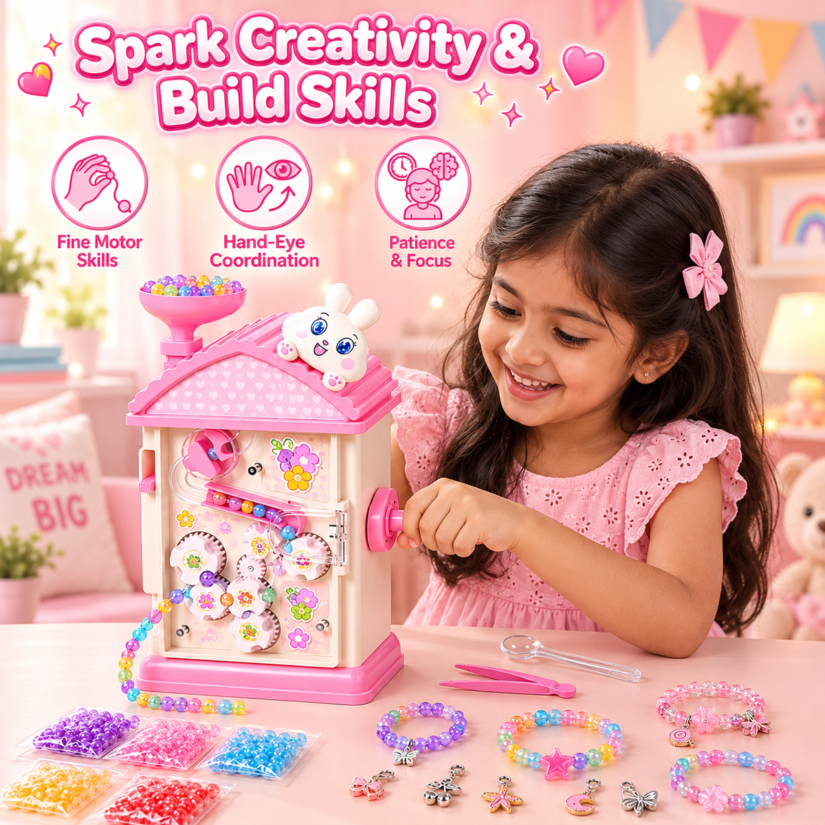 Bead & Spin Bracelet Maker