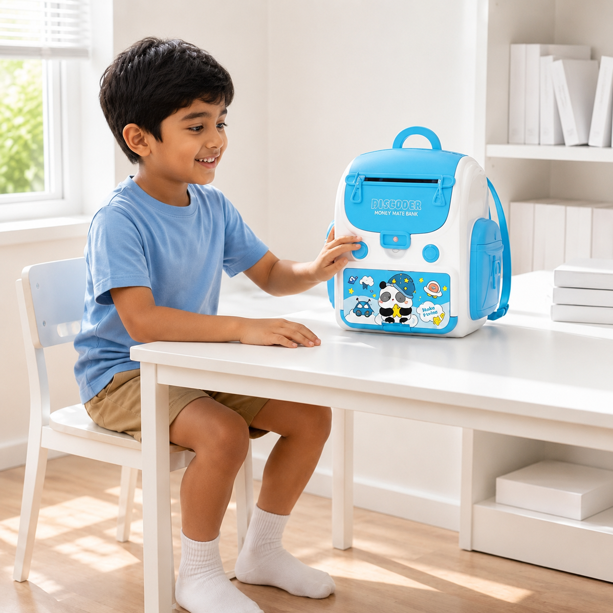 Smart Backpack Money Bank