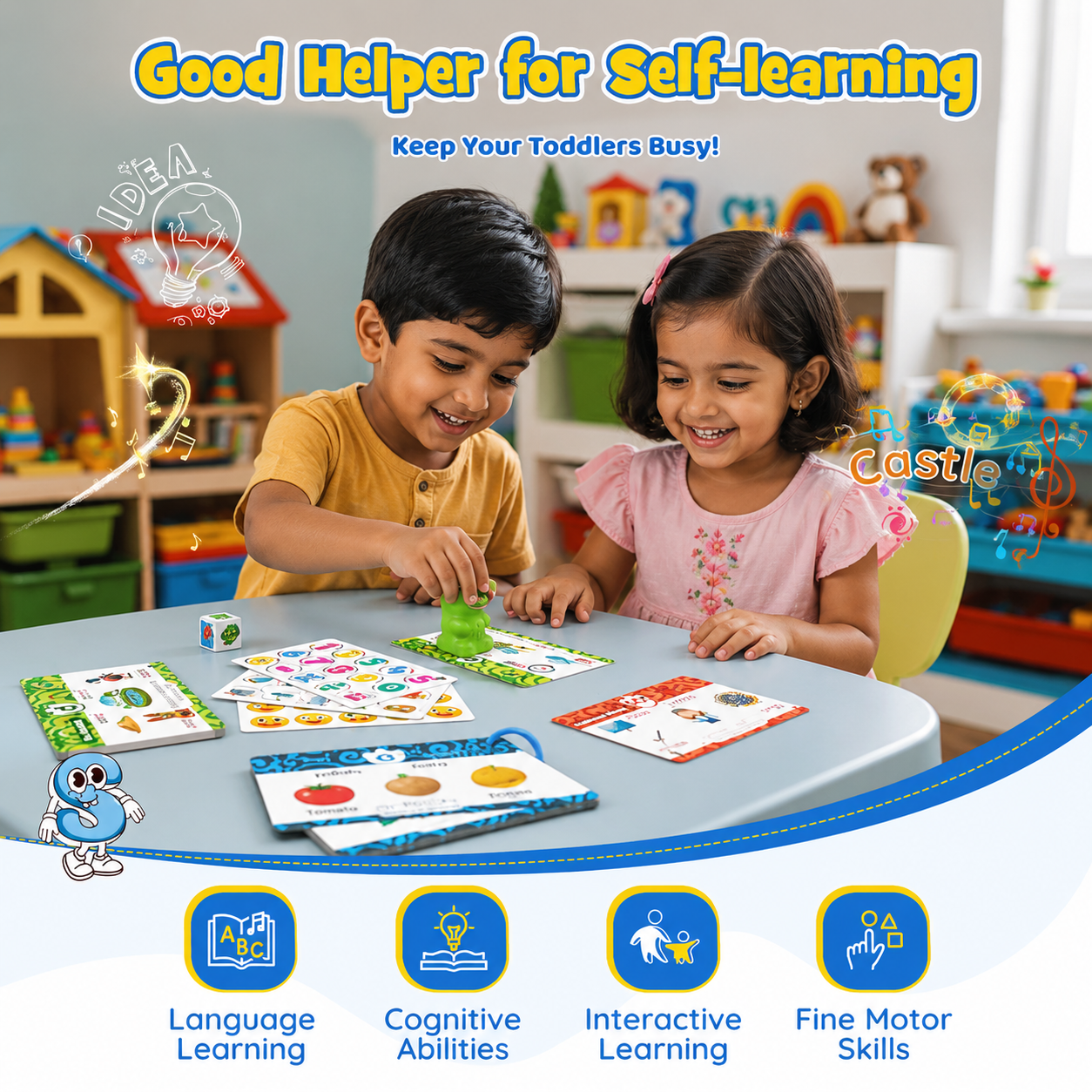 Talking Flash Cards Learning Toy