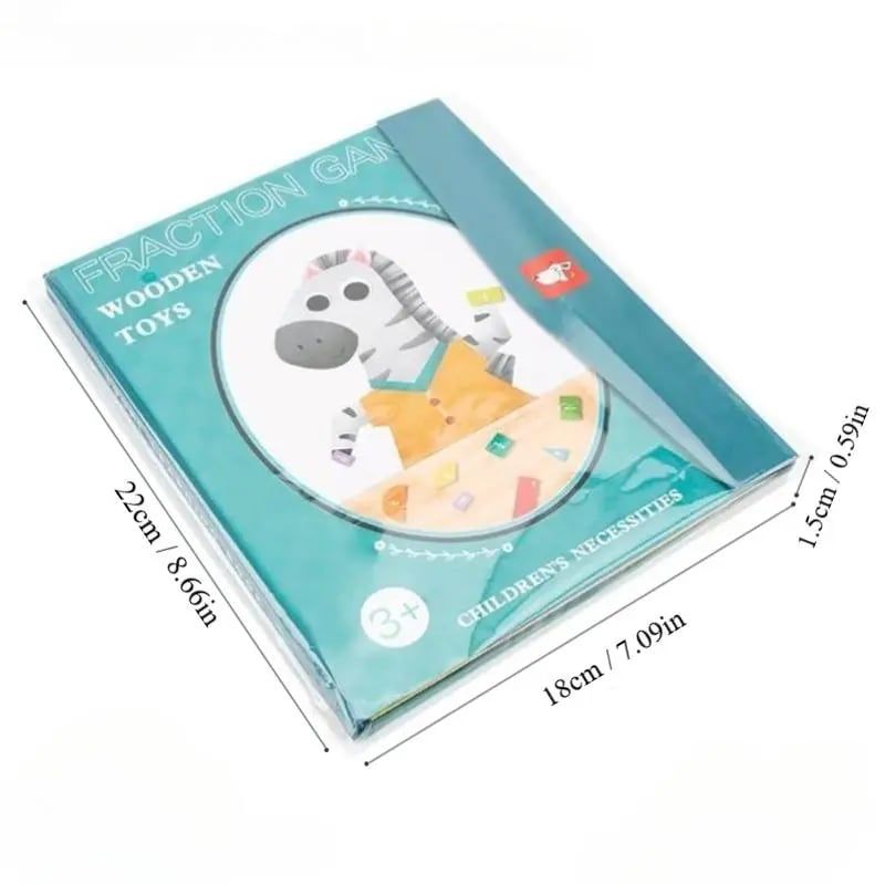 Magnetic Fraction Learning Set – 102 Piece Educational Math Kit