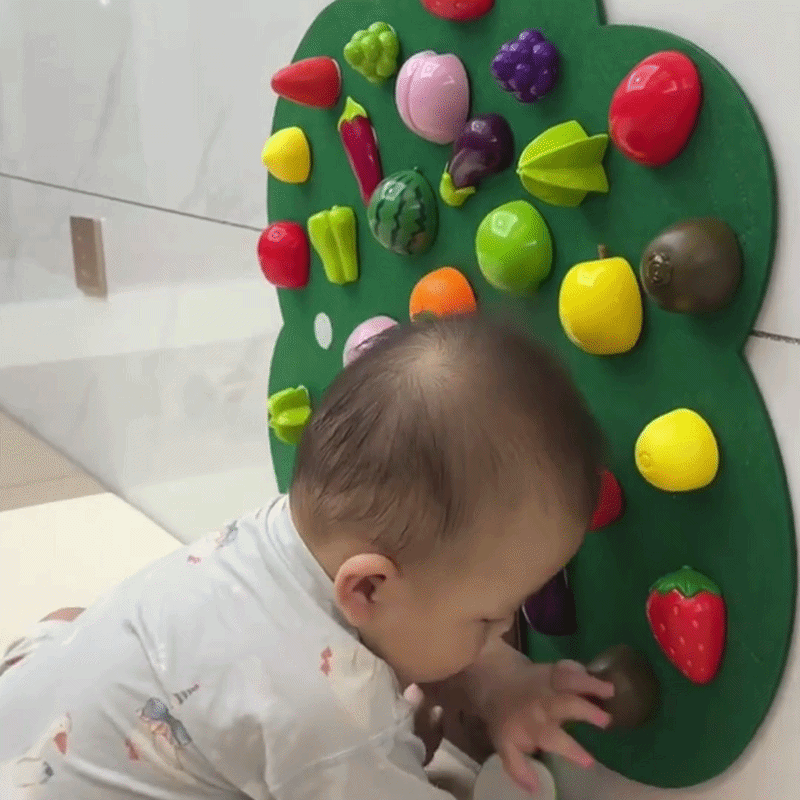 Felt Fruit Tree Activity Board