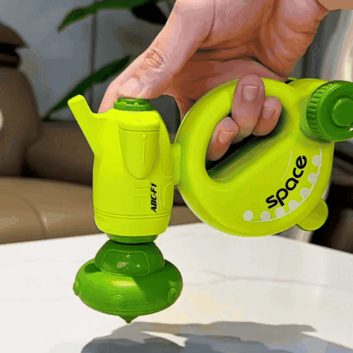 5-in-1 Gyro Whistle Flying Disc Launcher Toy