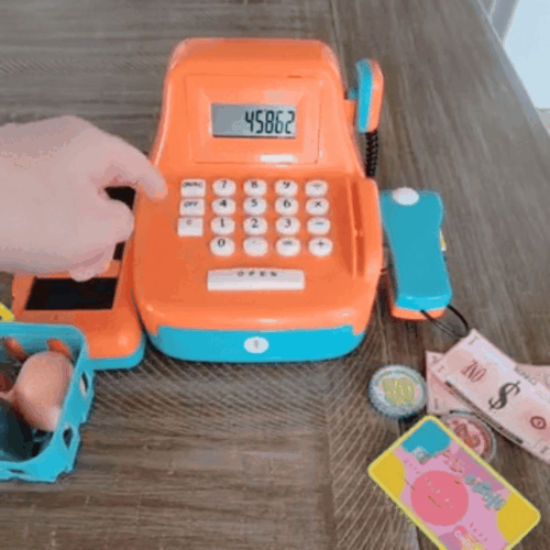 Interactive Pretend Play Cash Register