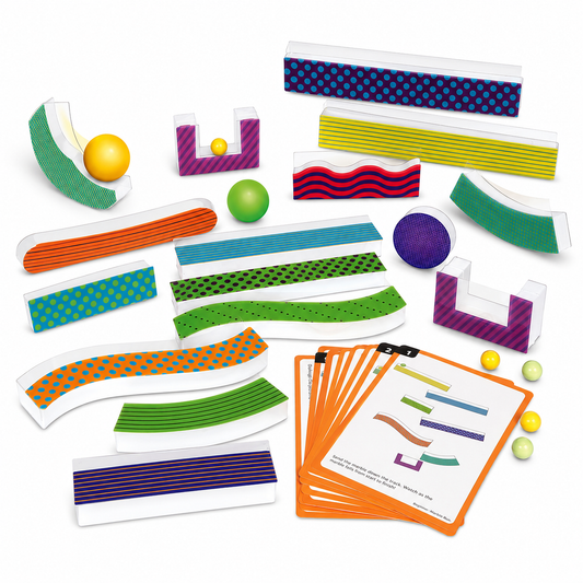 Magnetic Marble Run Building Set
