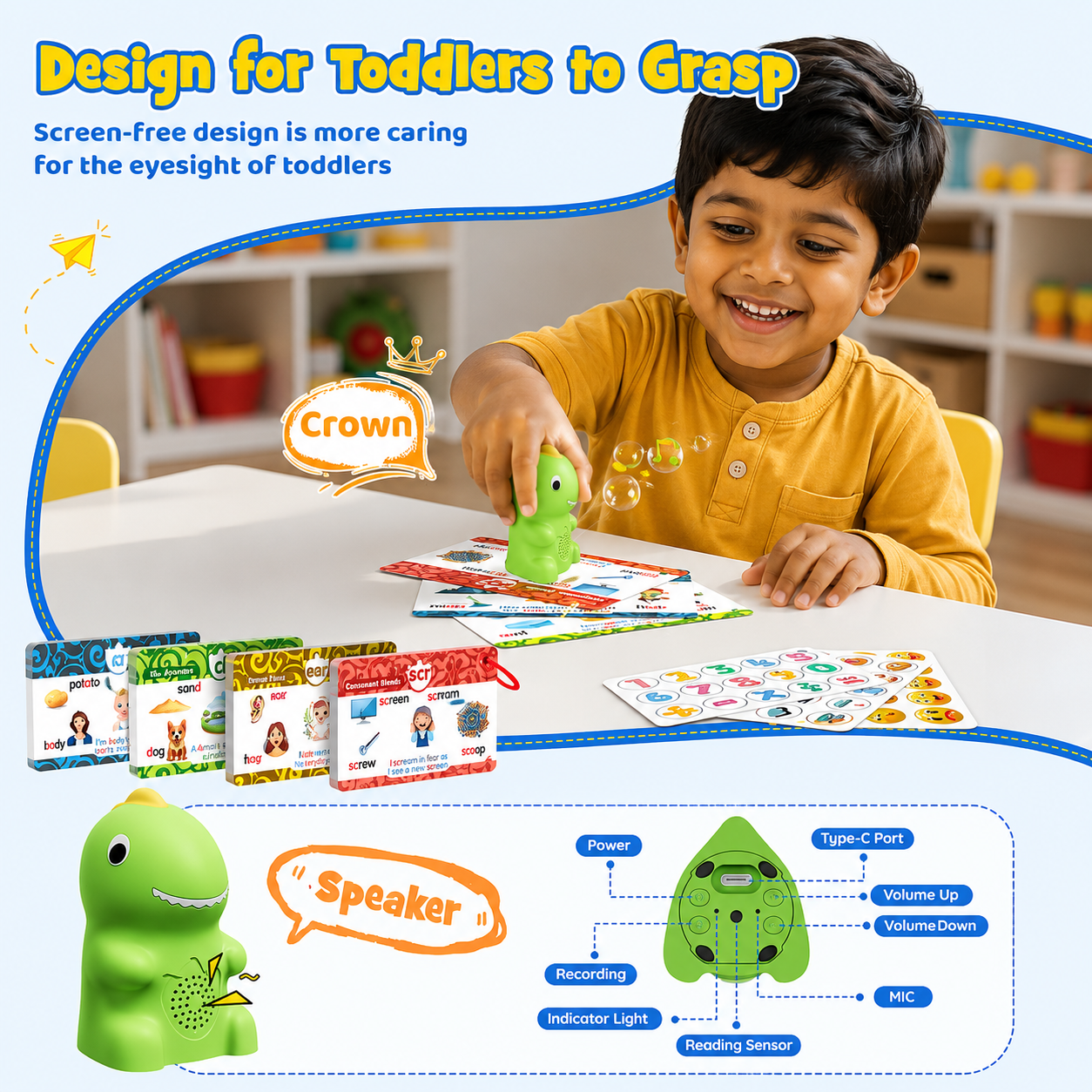 Talking Flash Cards Learning Toy