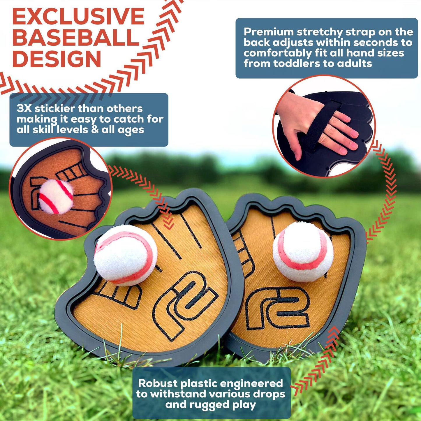 Toss And Catch Baseball Game