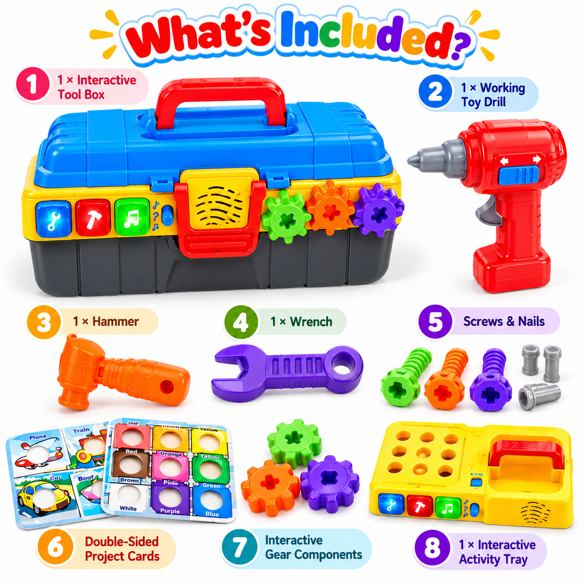 Interactive Drill & Learn Tool Box