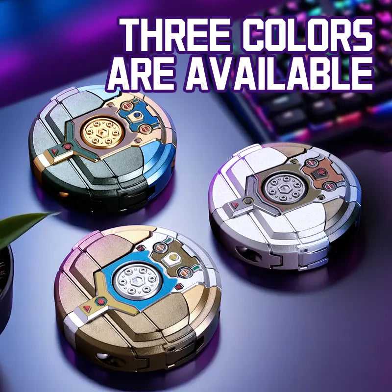 Transforming Gyroscopic Deformation Robot & Fidget Toy ( Set of 3 )