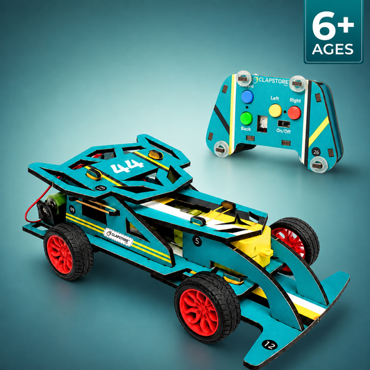 DIY RC Racing Car Building Kit (Rechargeable)