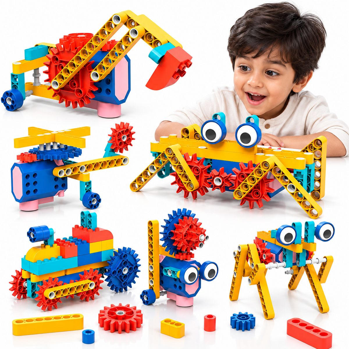 GearWorks Motorized Building Set