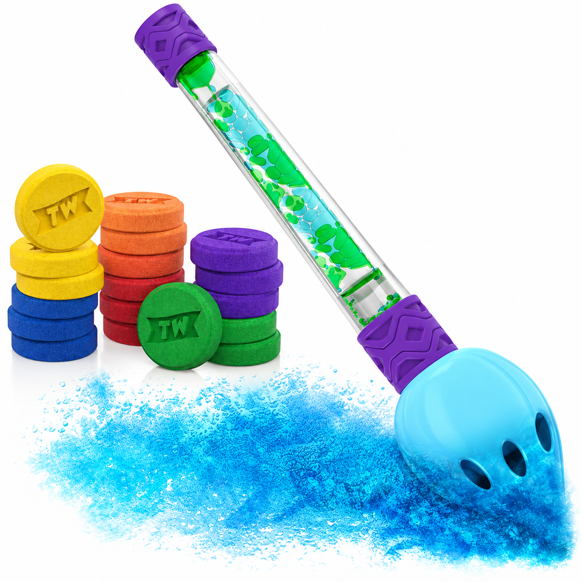 Kids Bath Color Paint Brush Set