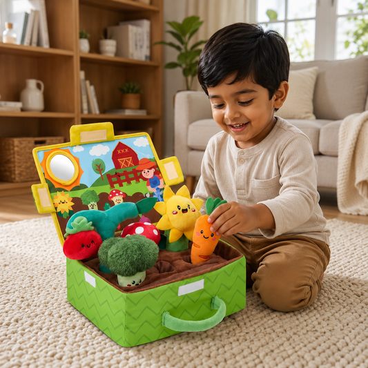 Plush Vegetable Garden Set