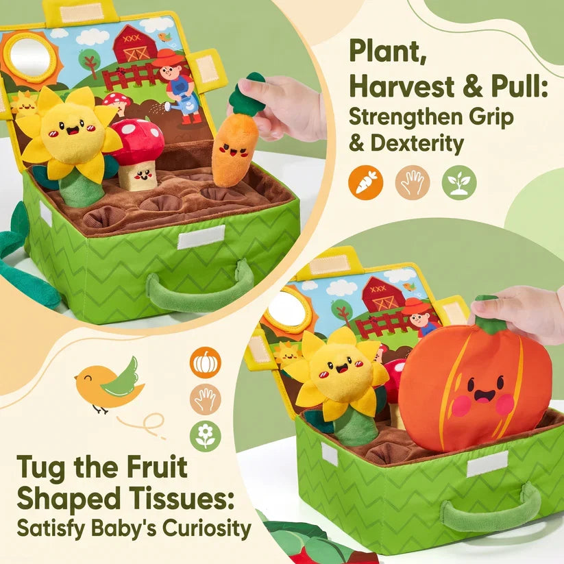 Plush Vegetable Garden Set