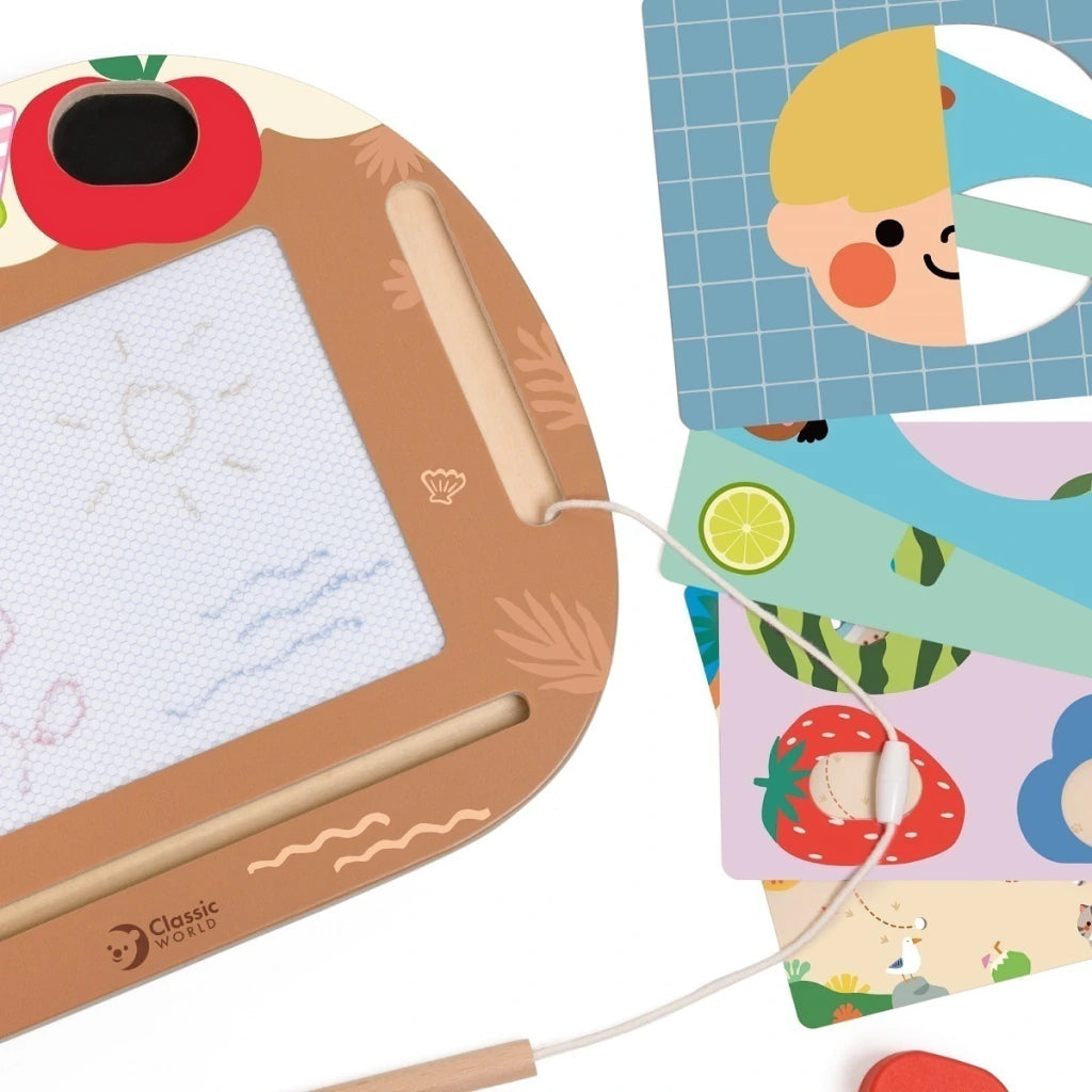 Coconut Magnetic Drawing & Creative Activity Board