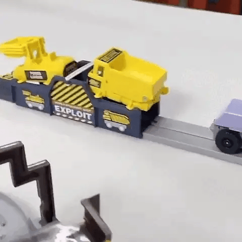 Construction Adventure Electric Track Set