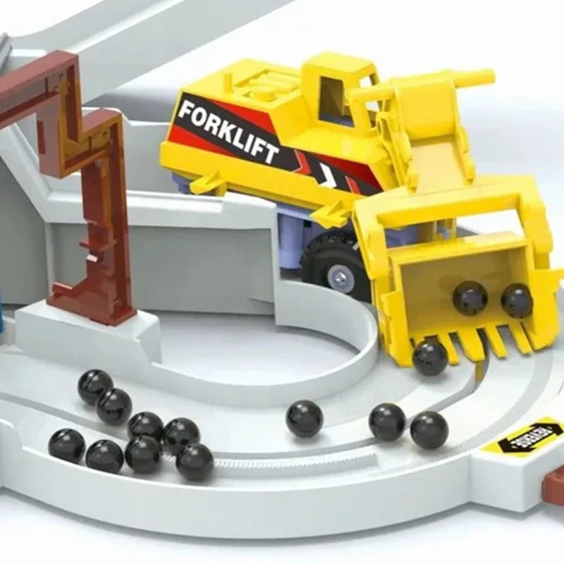 Construction Adventure Electric Track Set