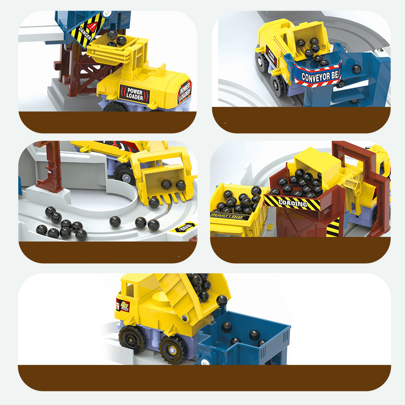 Construction Adventure Electric Track Set