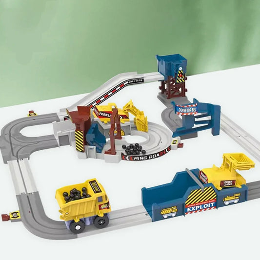 Construction Adventure Electric Track Set